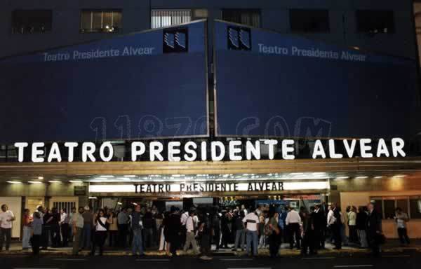 Teatro Presidente Alvear, na Calle Corrientes